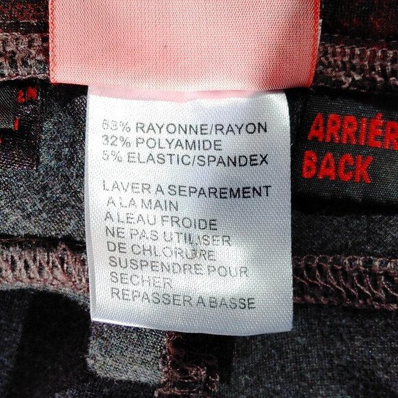 ATTRACTIVE SIMON CHANG The Collection Checkered Stretch Pant Leggings S… - Picture 7 of 7